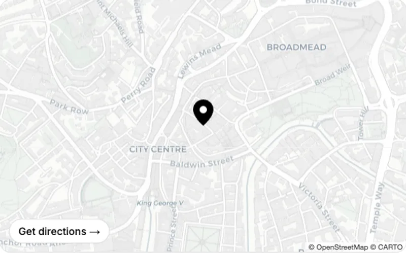 Map of 26 Market Street, Margate CT9 1EU